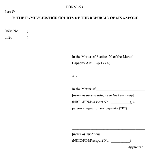 Template selection interface